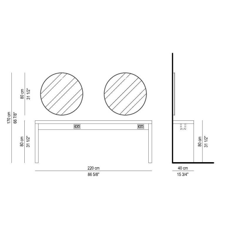 
Bar Miroir Rond Structure Details