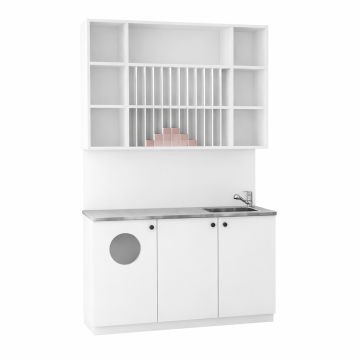 Möbel und Ausstellungsstücke