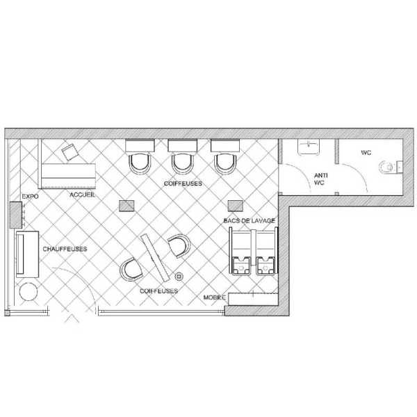 Example Layouts (1–3 wash units)