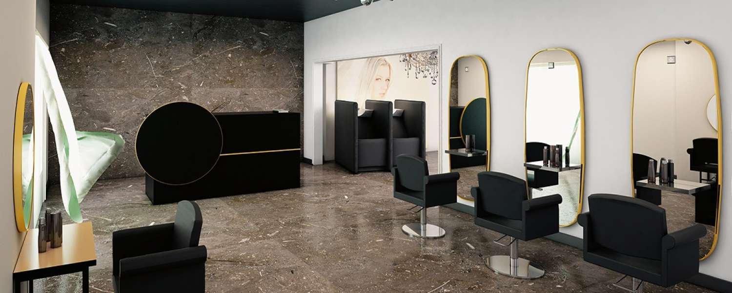 Nelson Mobilier Friseurstuhl DIAMANT PYR – Salondesign24