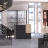 Reception caisse Midnight Desk #4