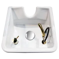 Pour bac de lavage Set Mitigeur Or #3